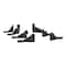 Luverne Truck Equipment O-MEGA II 6IN OVAL STEPS BLACK TEXTURED POWDER COAT 584098-571339 - alternate 3